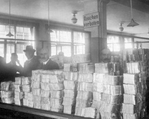 L'iperinflazione nella Germania di Weimar | foto da Bundesarchiv