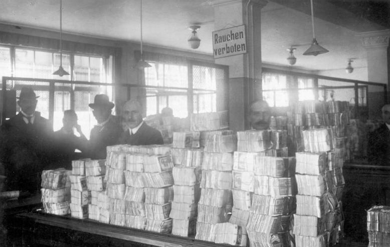 L'iperinflazione nella Germania di Weimar | foto da Bundesarchiv
