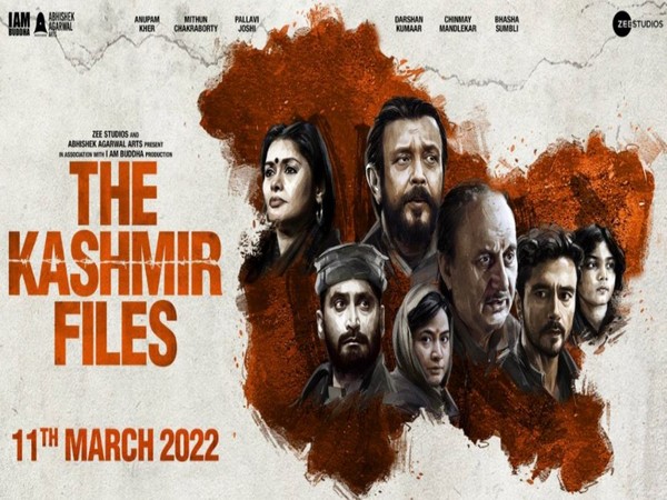 La locandina del film "The Kashmir files"